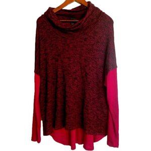 Rue+ Lady’s Size 2X Lightweight Cowl Neck Long Sleeved Sweater